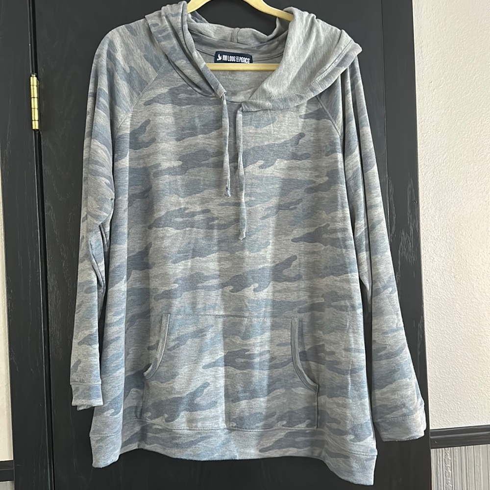 Ink Love and Peace (from Stitch Fix) lightweight hoodie